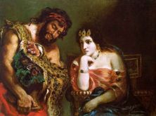 Haga click para ver la imagen ampliada 1838cleopatraandthepeasant.jpg